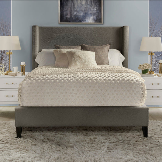 ANGEL - HIMALAYA CHARCOAL QUEEN BED 5/0