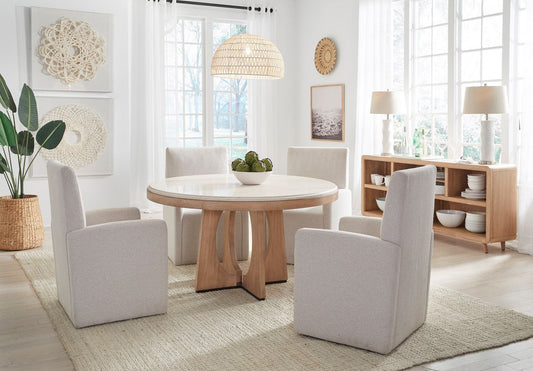 ESCAPE DINING 54" ROUND TABLE