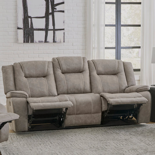 BLAKE - DESERT TAUPE MANUAL SOFA