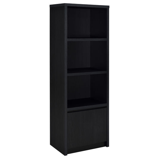 Winfield 3-shelf Media Tower Entertainment Pier Black