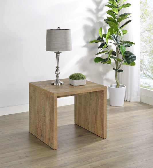 Canoga Engineered Wood Accent Side End Table Mango