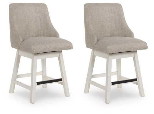 Ashley Express - Robbinsdale UPH Swivel Barstool (2/CN)