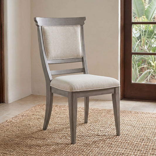 Cresswell Upholstered Dining Side Chair Tan (Set of 2)