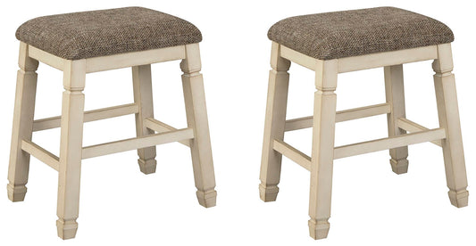 Ashley Express - Bolanburg Upholstered Stool (2/CN)