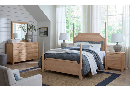 Tide & Timber Pencil Poster Bed