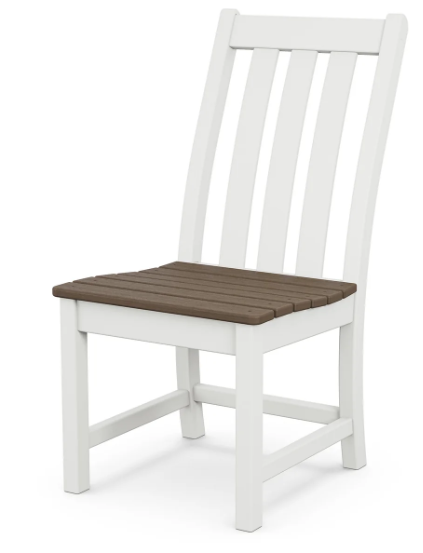 Vineyard Dining Side and Arm Chair Two Tone