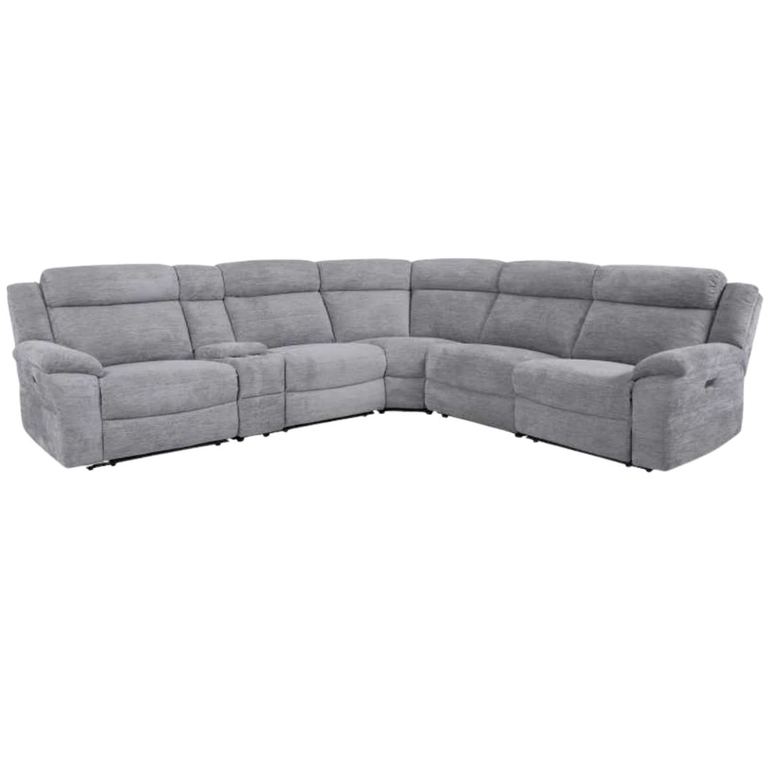 70829 Power Upholstered 6 Pc Sectional