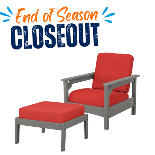 Club Chair and Ottoman