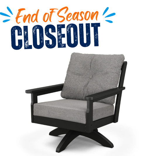 Vineyard Deep Seating Swivel Chair