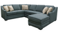 Thomas 3 Piece Sectional with Chaise