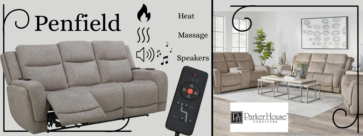Penfield Power Zero Gravity Sofa with Heat, Massage & Speaker