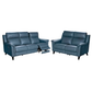 Kester Power Leather Reclining Sofa & Loveseat