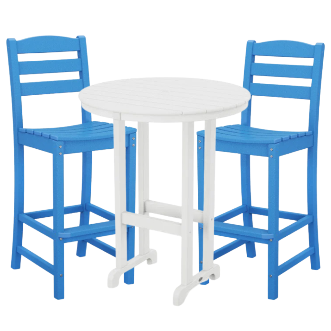 Round Farmhouse La Casa Café Bar Set