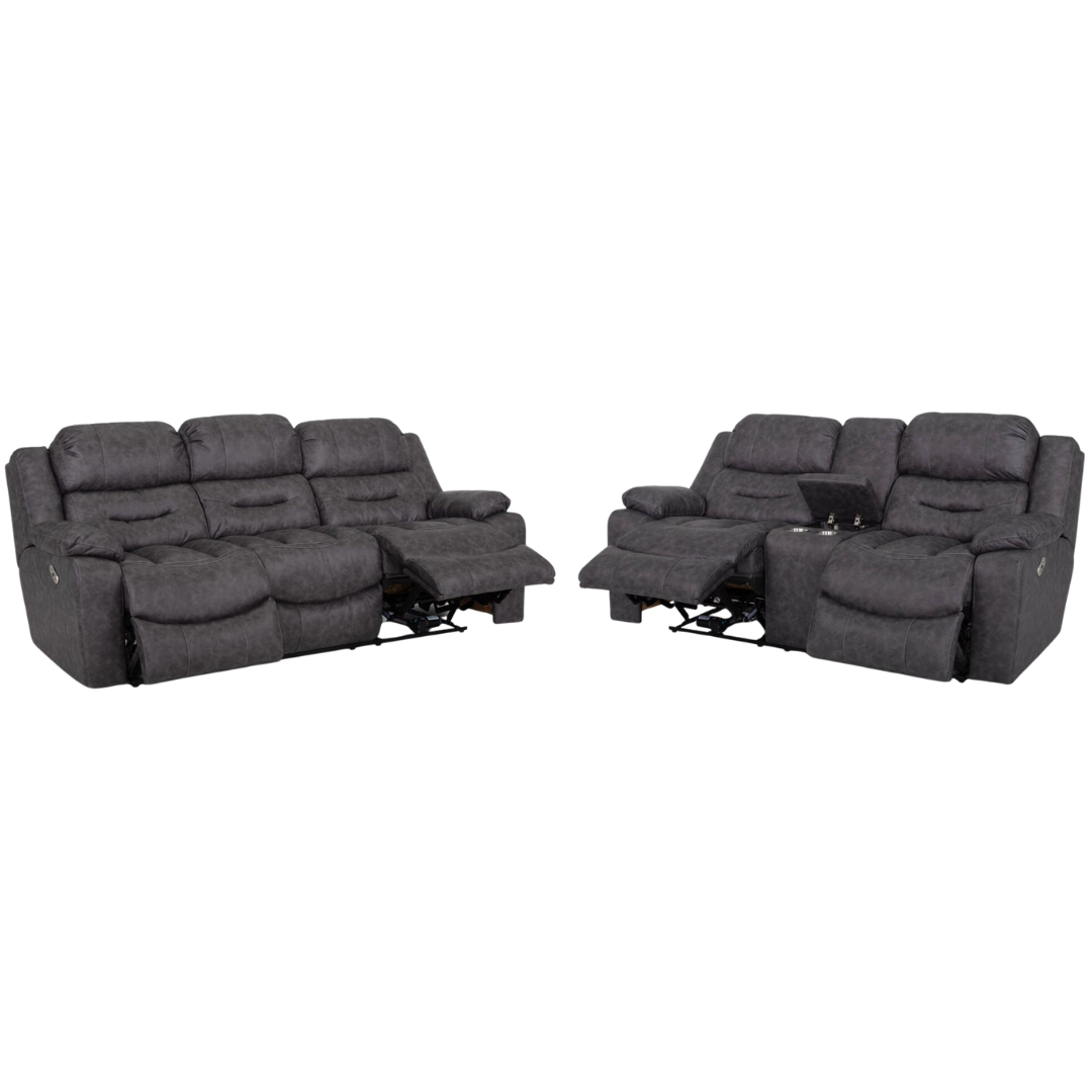 Decker Reclining Sofa and Loveseat