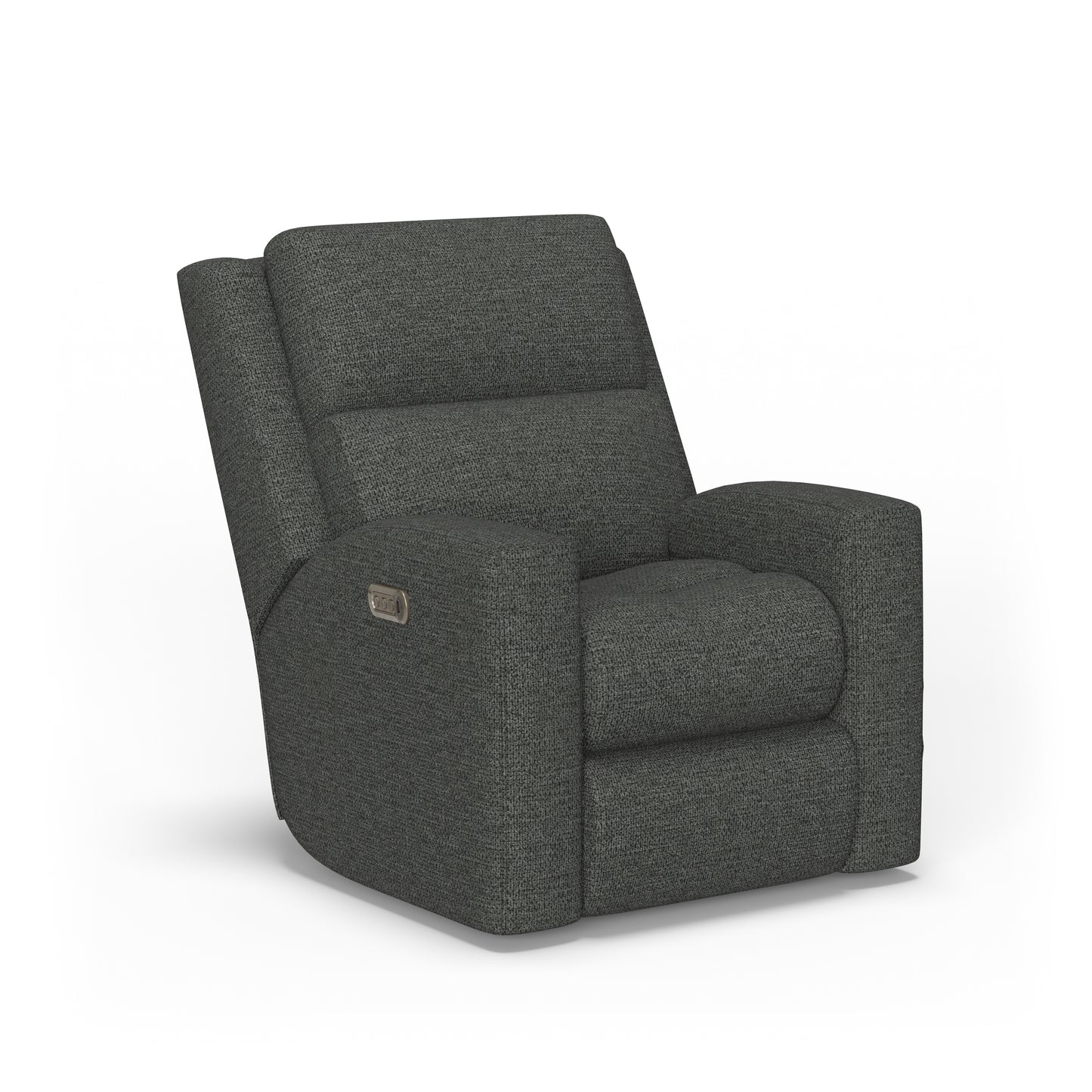 Flexsteel Score Power Recliner with Power Headrest & Lumbar