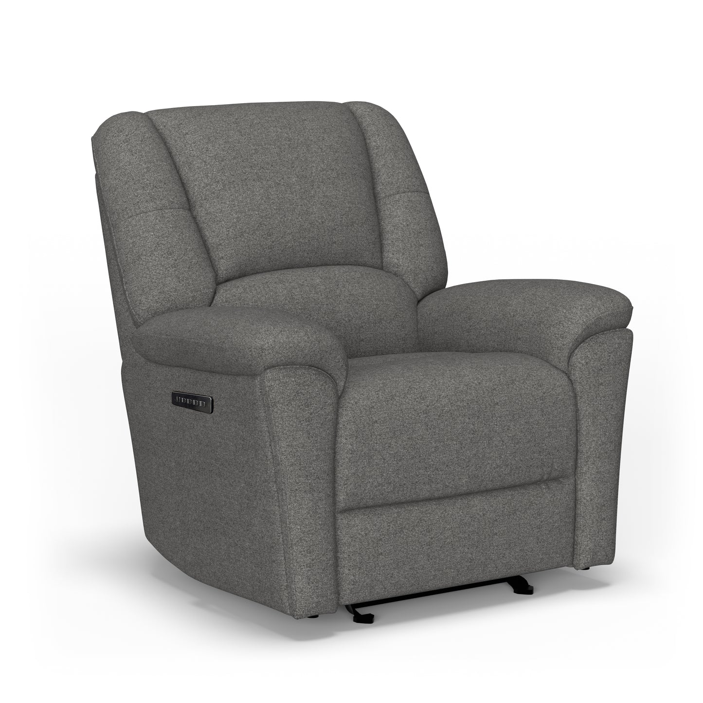 Flexsteel Plush Power Gliding Recliner with Power Headrest & Lumbar