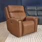 Flexsteel Warren Power Recliner with Power Headrest & Lumbar