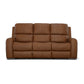 Flexsteel Linden Power Reclining Sofa with Power Headrests & Lumbar
