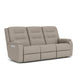 Flexsteel Arlo Power Reclining Sofa with Power Headrests & Lumbar