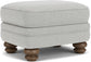 Bay Bridge Ottoman - Glacier