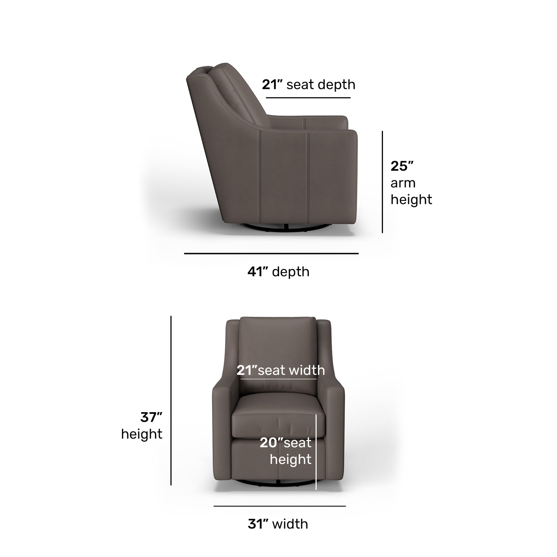Flexsteel Murph Swivel Glider