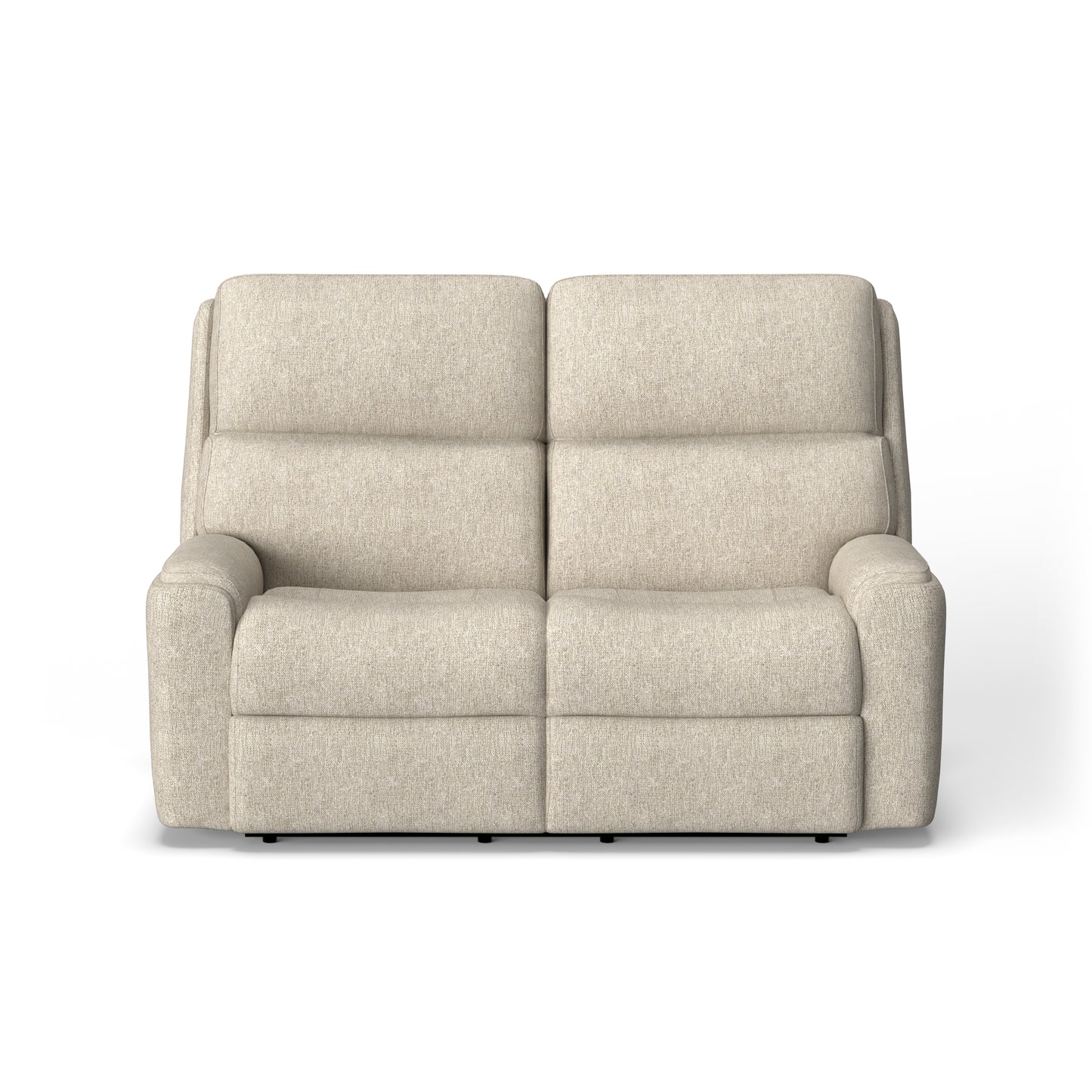 Flexsteel Rio Power Reclining Loveseat with Power Headrests