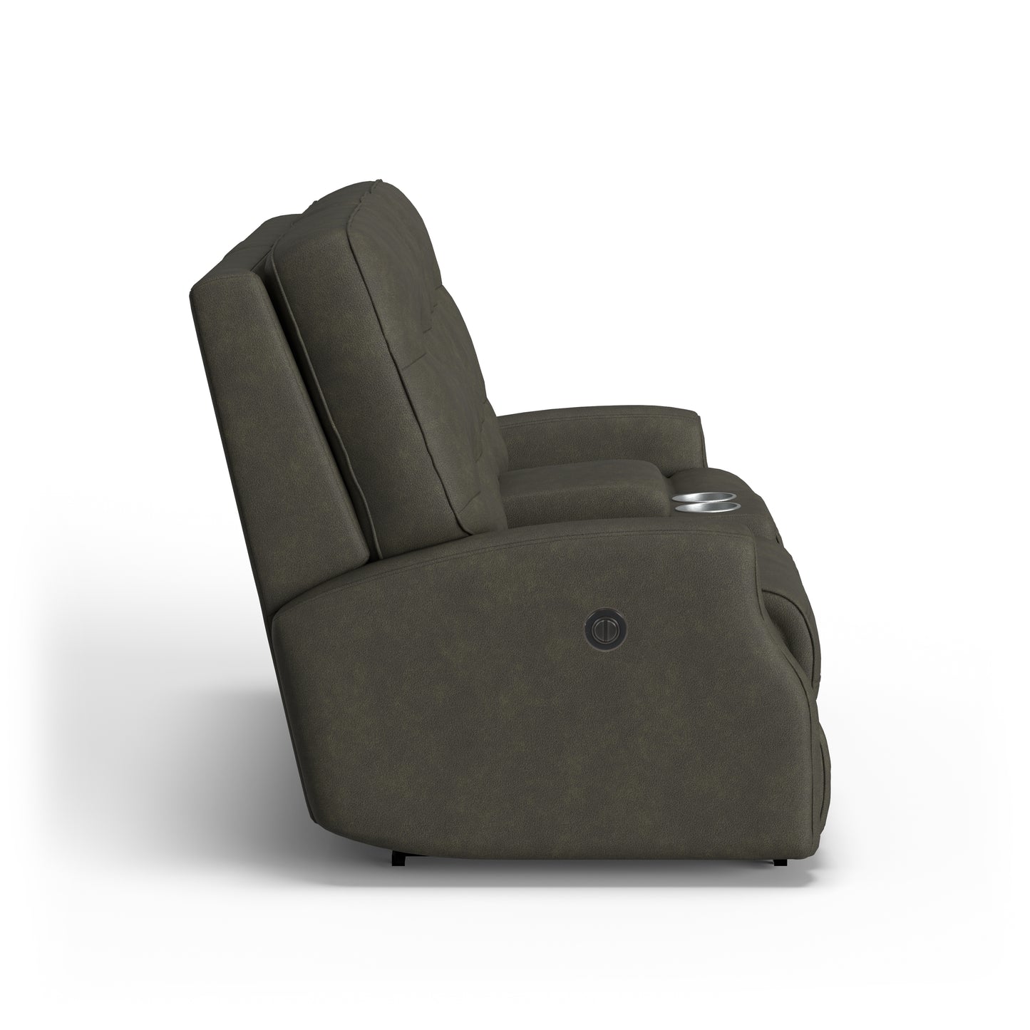 Flexsteel Devon Power Reclining Loveseat with Console