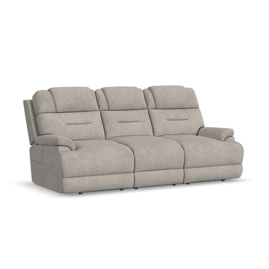Flexsteel Zecliner Zofa Power Sleep Sofa with Power Headrests & Lumbar