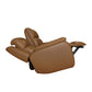 Flexsteel Ziggy Power Reclining Loveseat with Console, Power Headrest, Lumbar, Heat & Massage