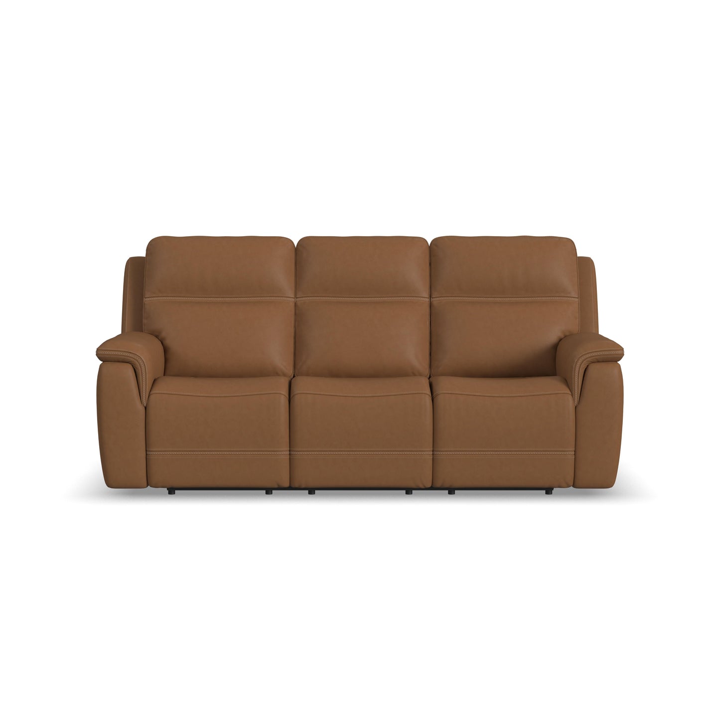 Flexsteel Sawyer Power Reclining Sofa with Power Headrests & Lumbar