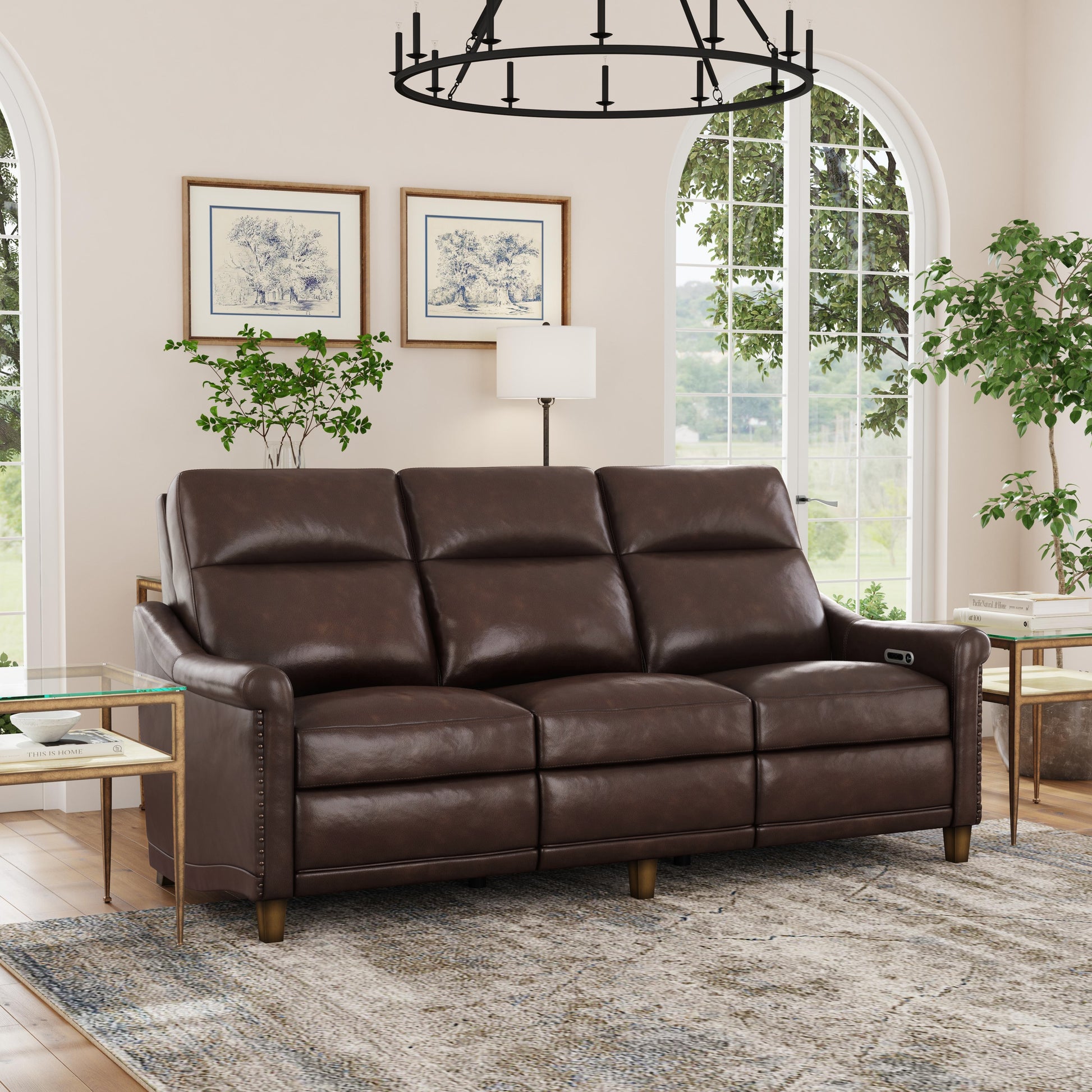 Flexsteel Elizabeth Power Recliner with Power Headrest