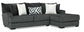 0938 2 Pc Sectional