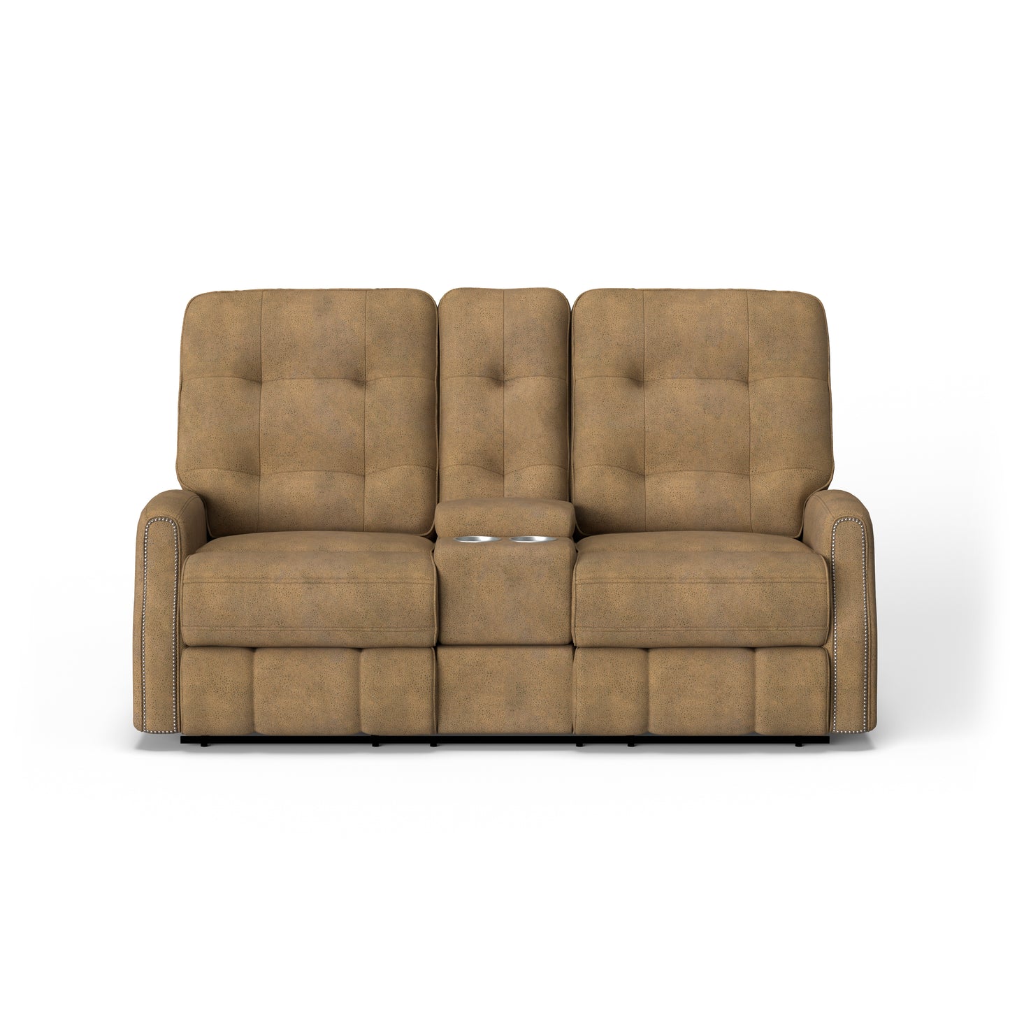 Flexsteel Devon Reclining Loveseat with Console