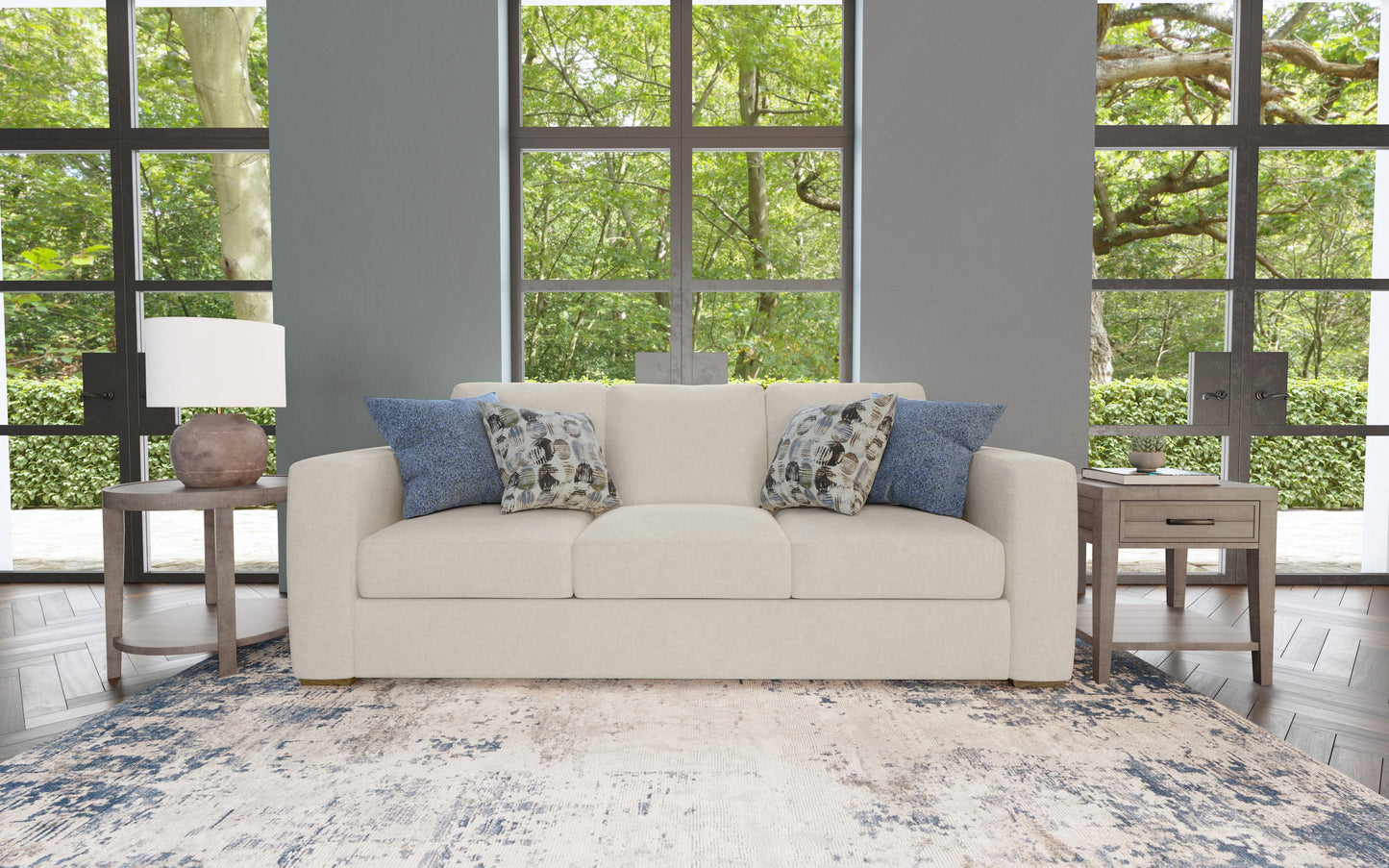 Flexsteel Collins Three-Cushion Sofa