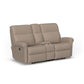 Flexsteel Davis Power Reclining Loveseat with Console