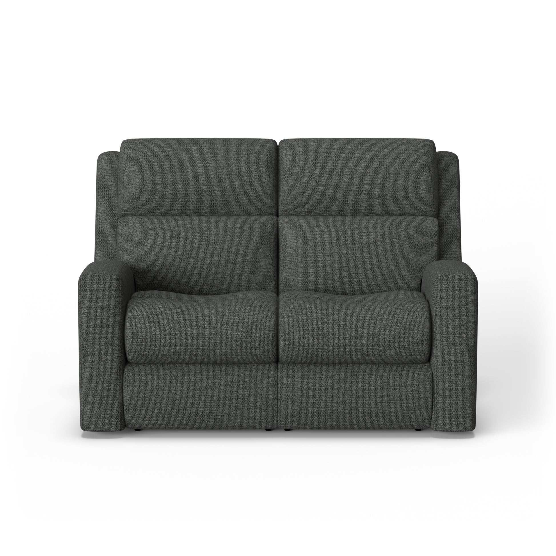 Flexsteel Score Power Reclining Loveseat with Power Headrests & Lumbar