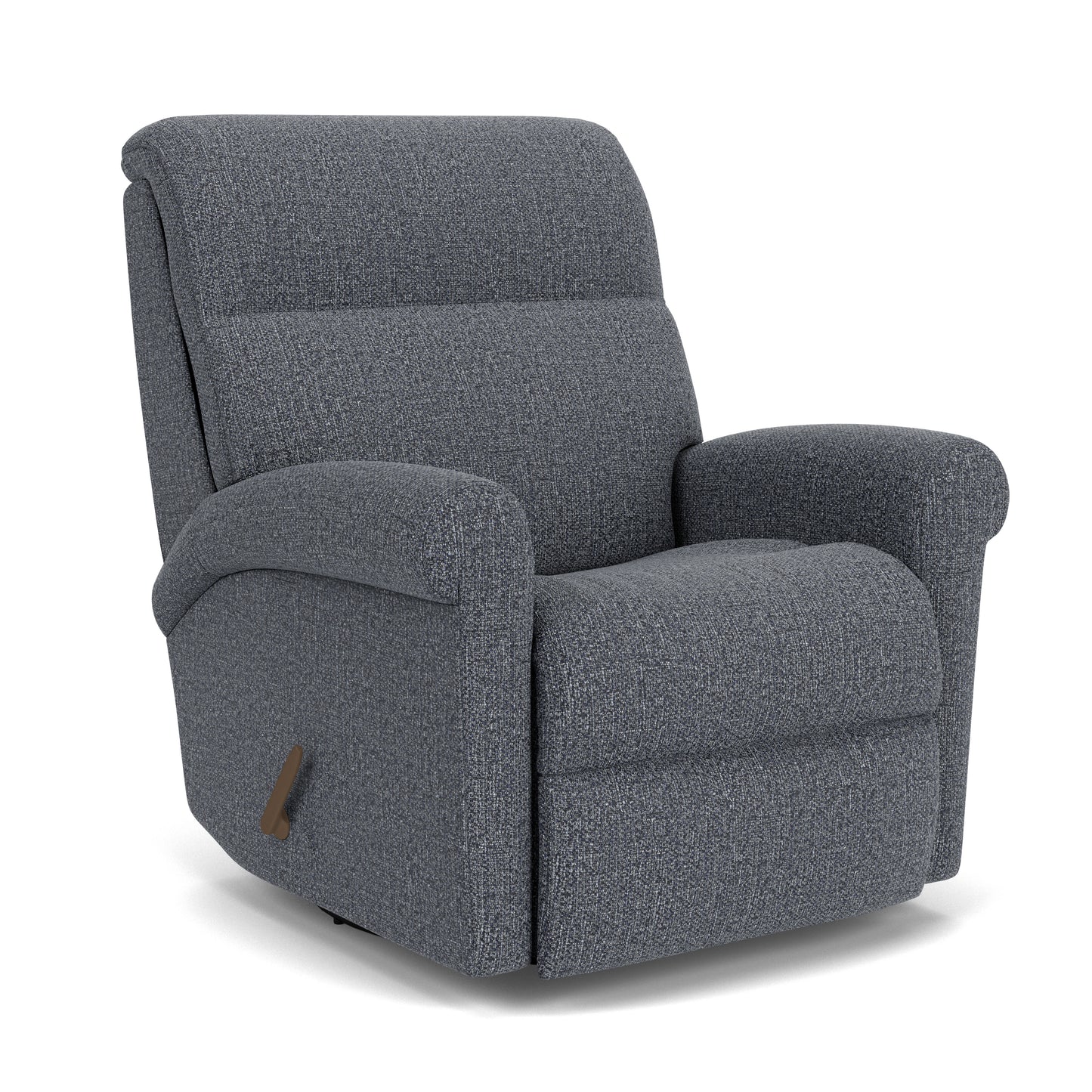 Davis Swivel Gliding Recliner - Azure