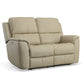Henry Leather Power Reclining Sofa and Loveseat with Power Headrest and Lumbar