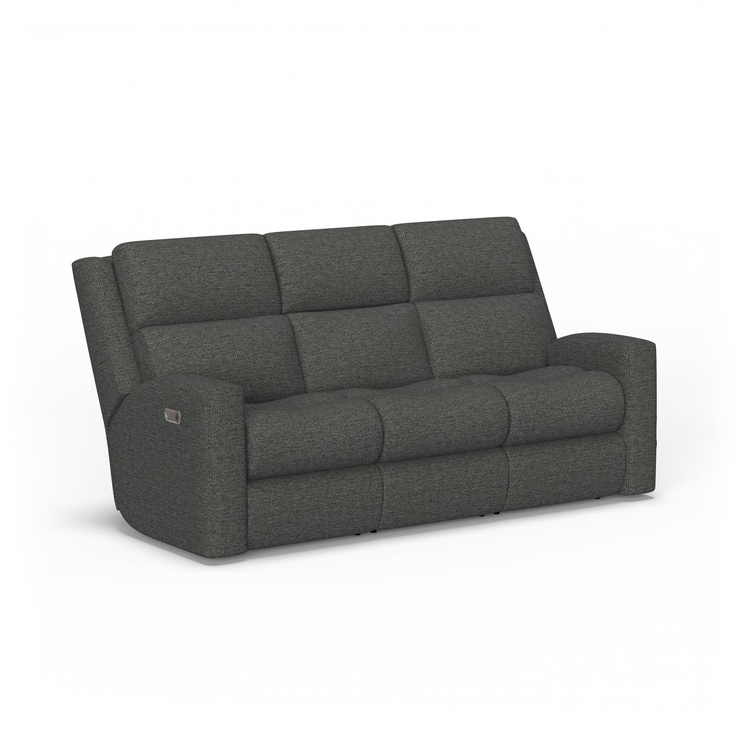 Flexsteel Score Power Reclining Sofa with Power Headrests & Lumbar