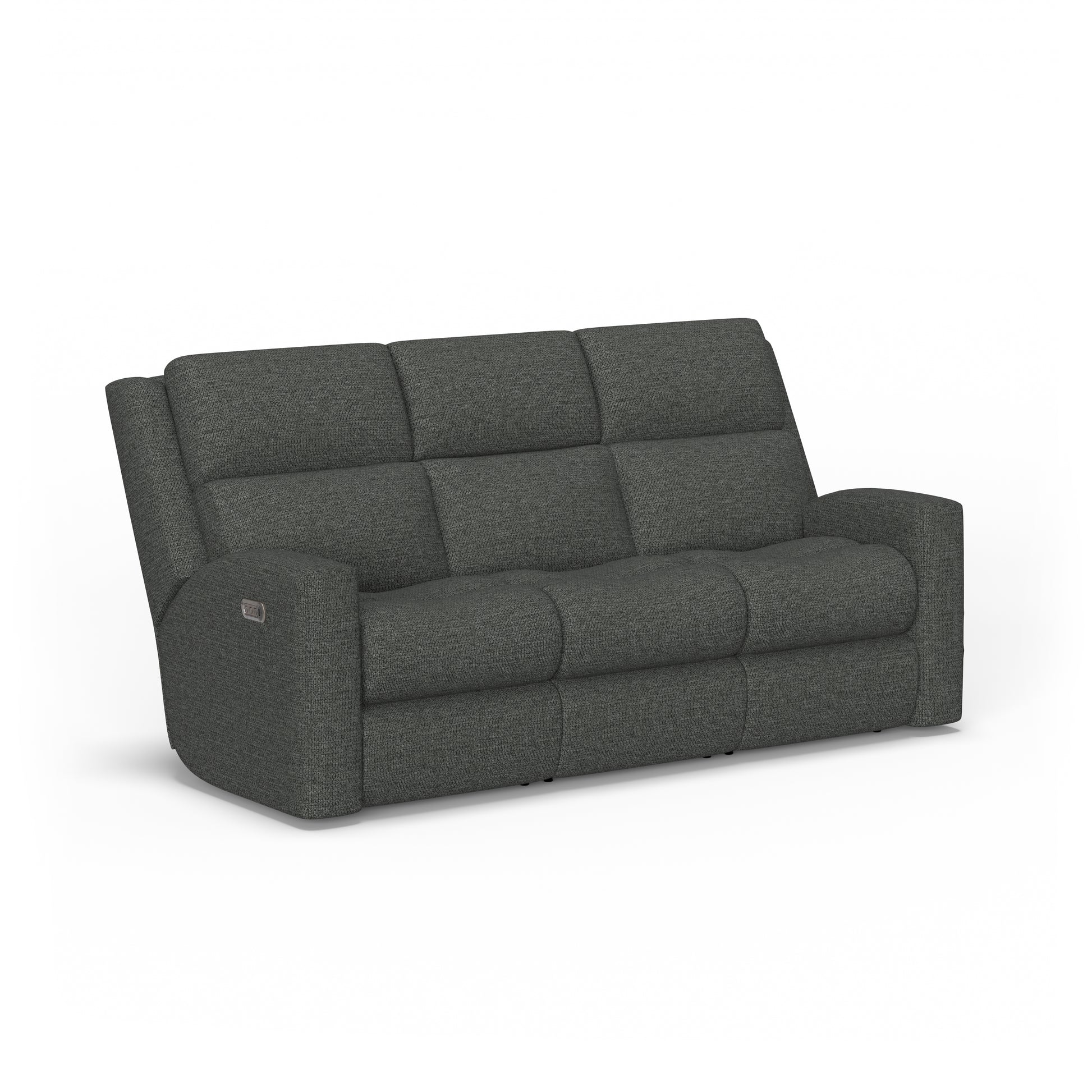 Flexsteel Score Power Reclining Sofa with Power Headrests & Lumbar