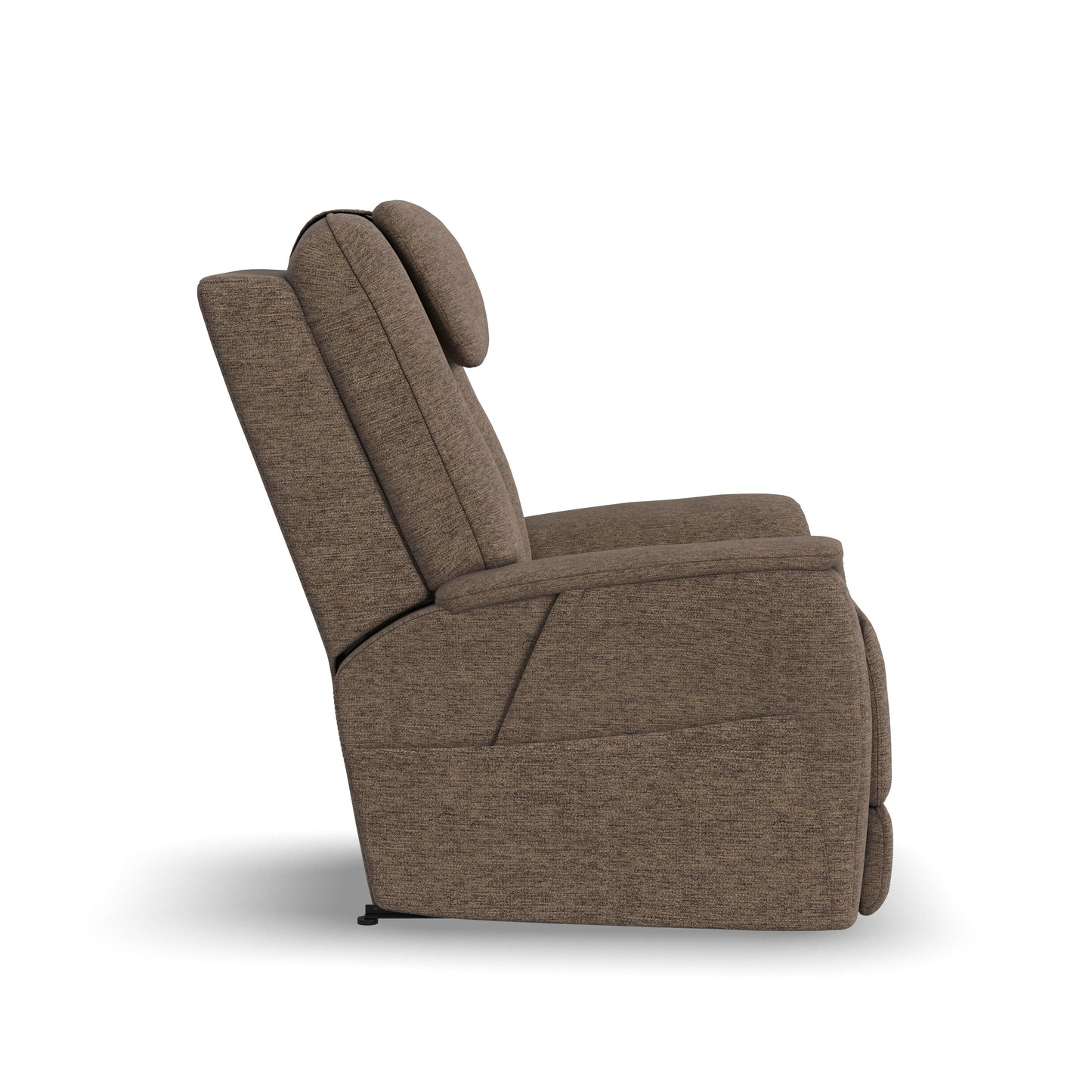 Flexsteel Zecliner Model 3+ Power Lift Recliner with Power Headrest, Lumbar, Heat & Massage