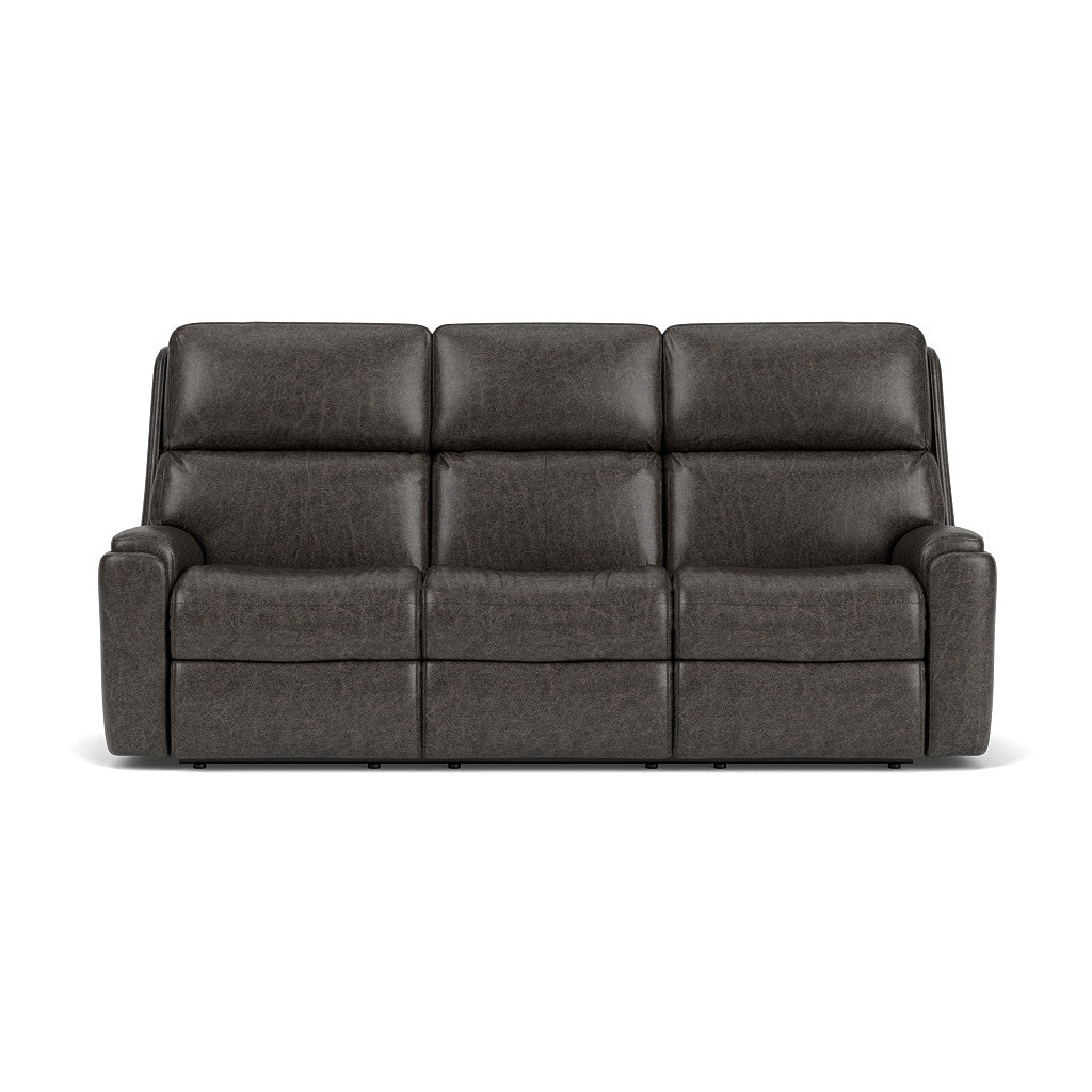 Flexsteel Rio Power Reclining Sofa with Power Headrests