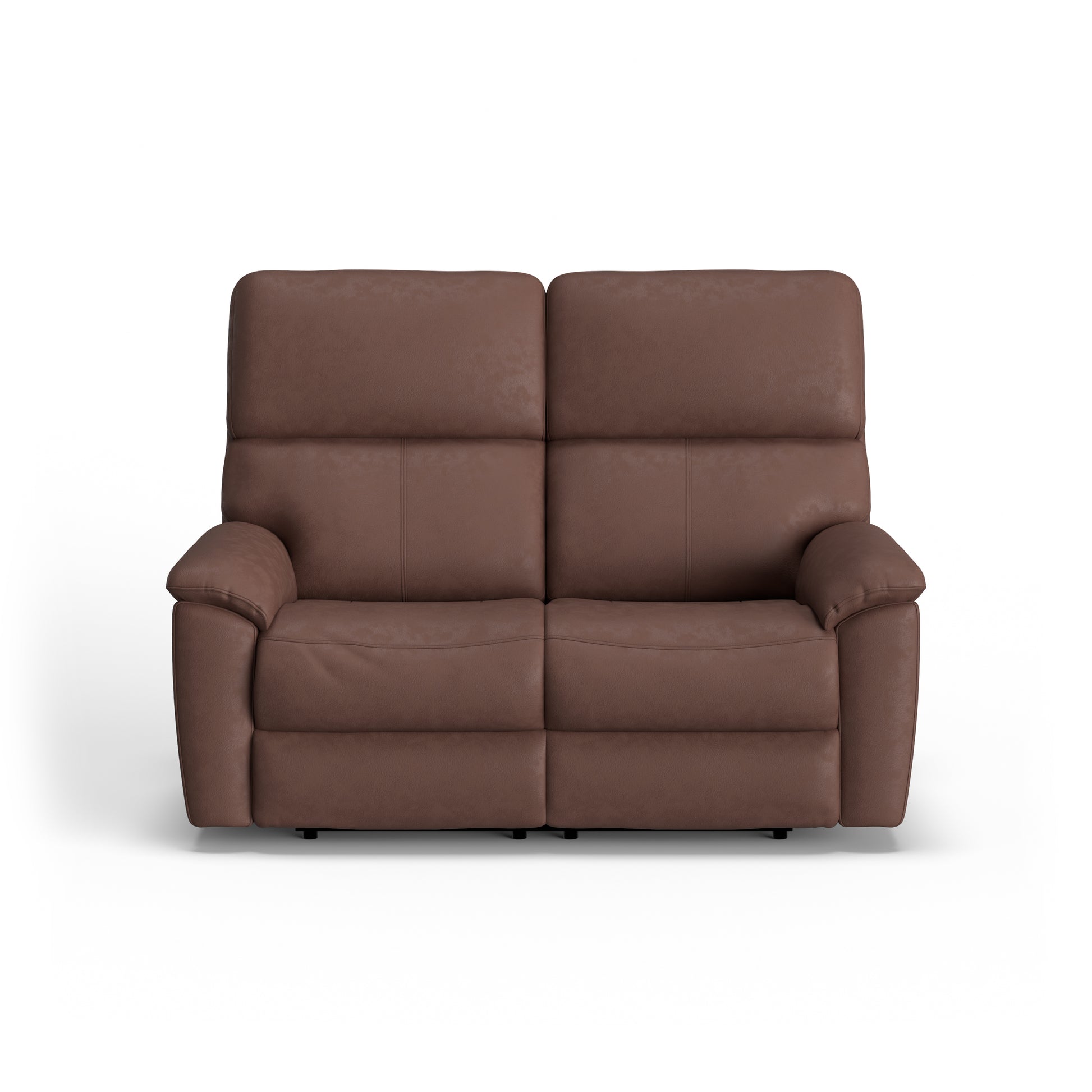 Flexsteel Porter Power Reclining Loveseat with Power Headrest & Lumbar