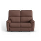 Flexsteel Porter Power Reclining Loveseat with Power Headrest & Lumbar