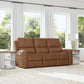 Flexsteel Linden Power Reclining Sofa with Power Headrests & Lumbar