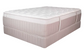 White mattress on a white background
