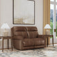 Flexsteel Alexander Power Reclining Loveseat with Power Headrest & Lumbar