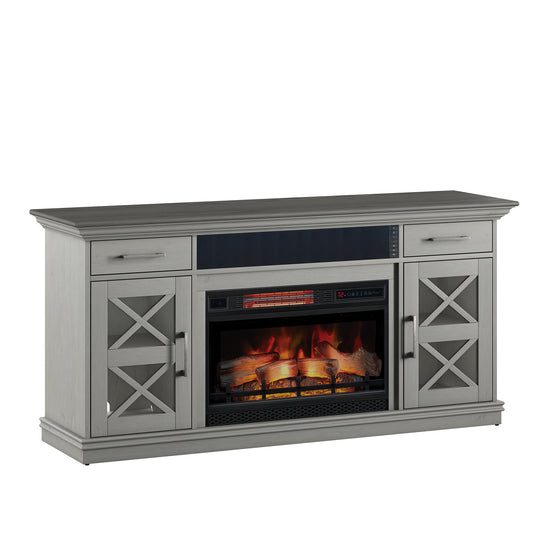 Christina 63" Console with Electric Fireplace