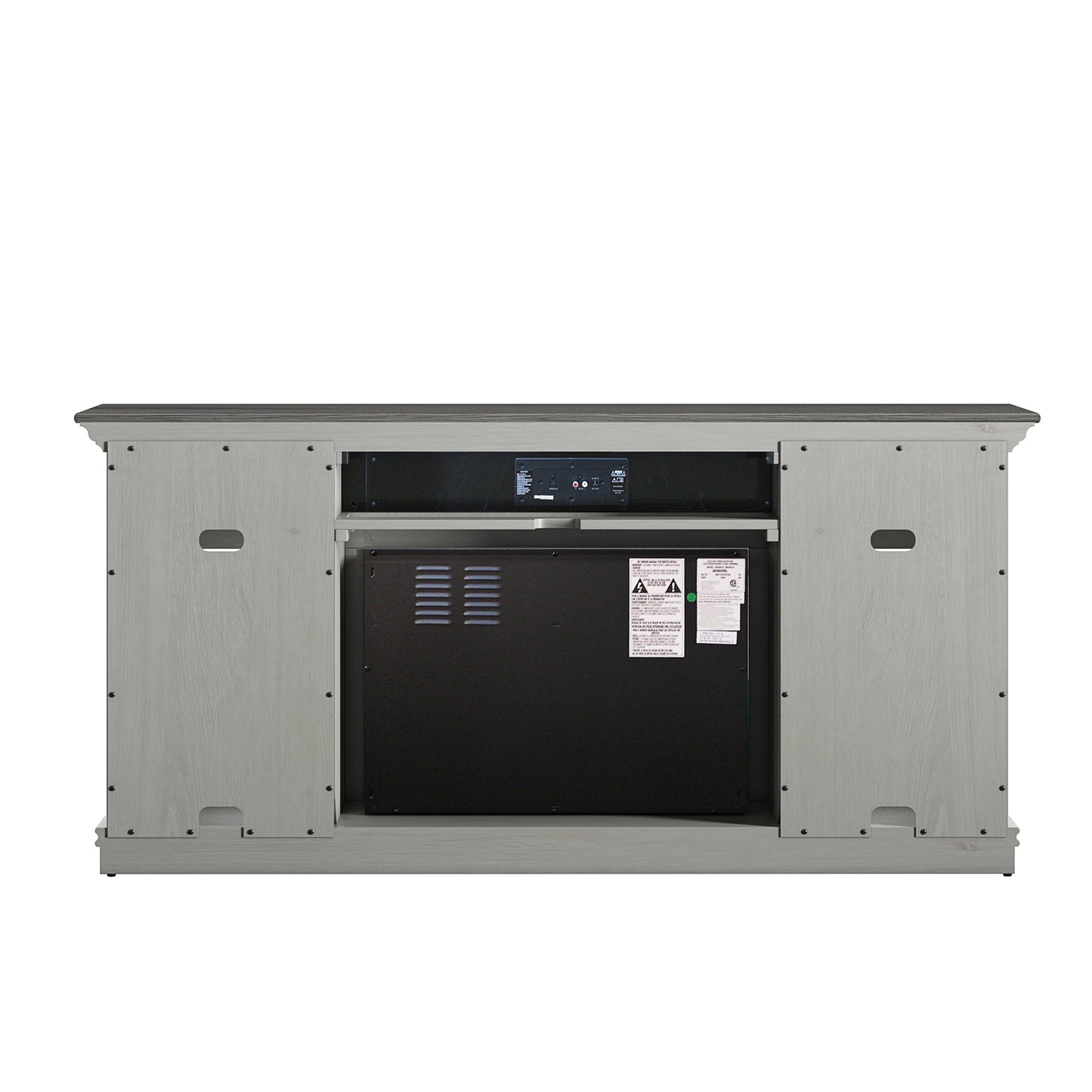 Christina 63" Console with Electric Fireplace