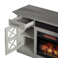 Christina 63" Console with Electric Fireplace